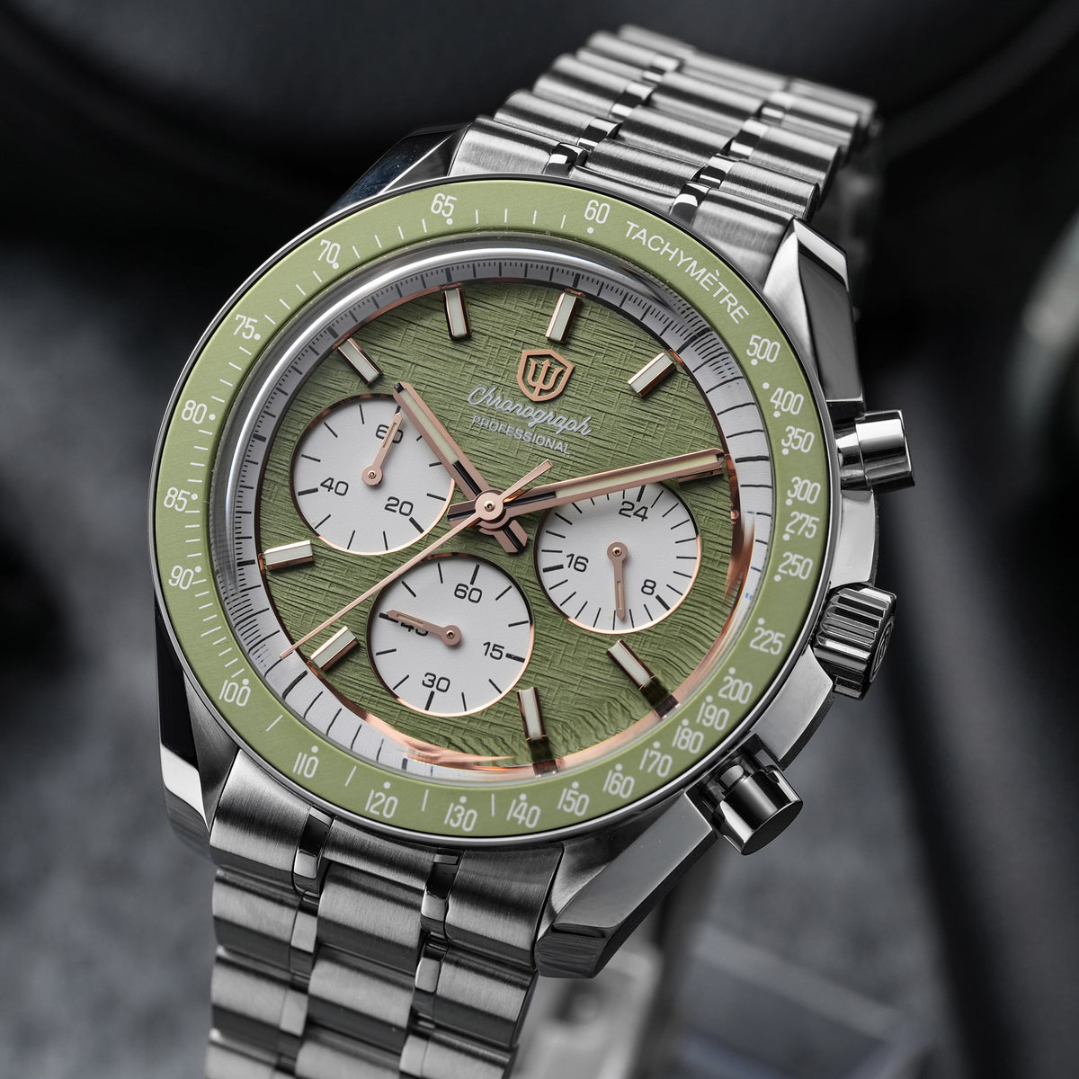 Watchdives WD1864 CAMBRIC 42mm VK63 Chronograph Watch