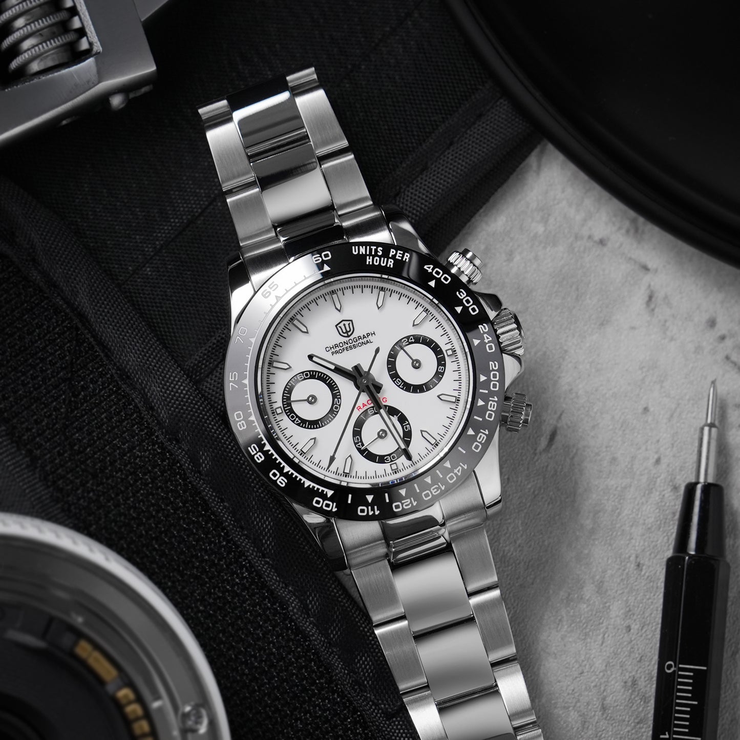 Watchdives WD16500 38mm VK63 Chronograph Watch V2