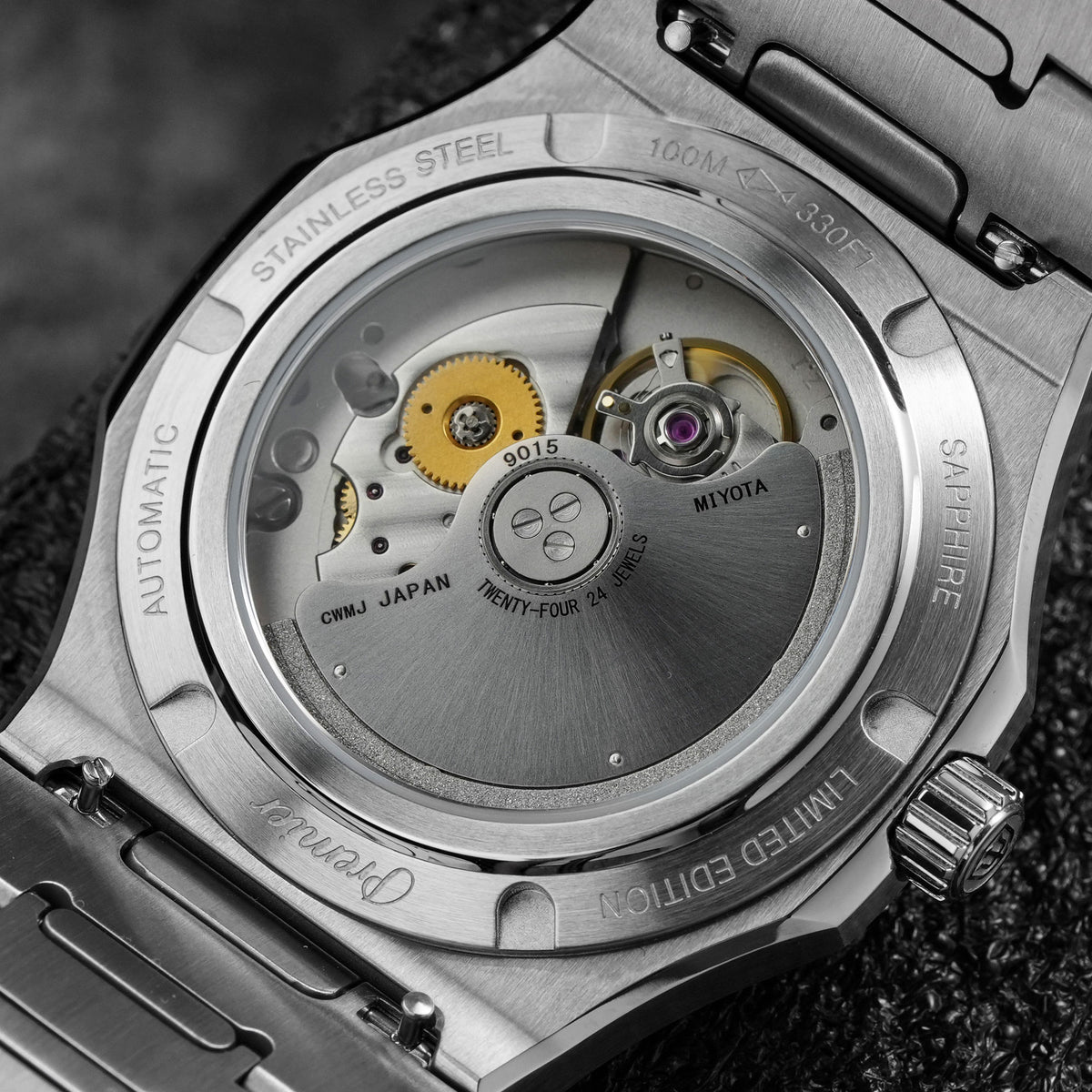 WDC WDC0001 Premier Miyota 9015 Automatic Watch - Forest MOP Dial