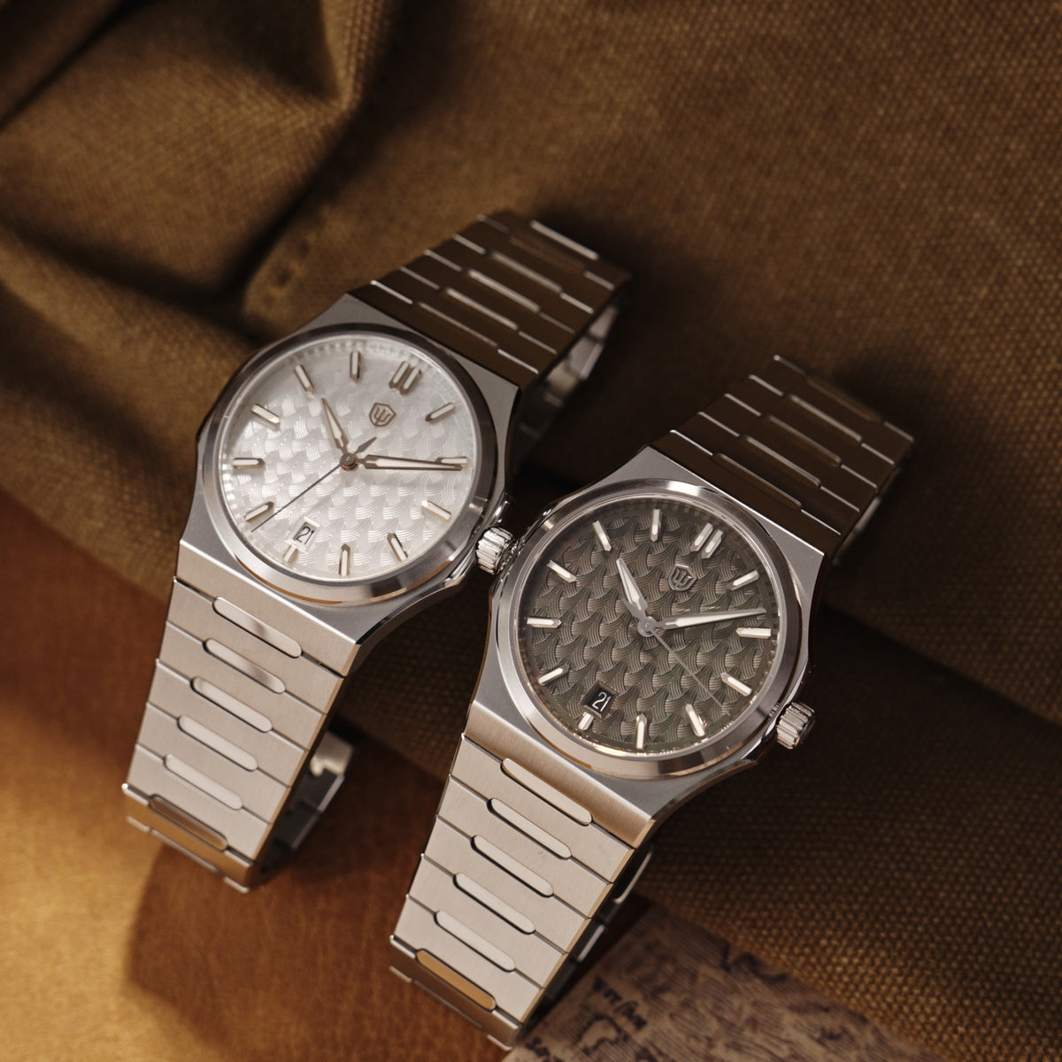 WDC WDC0001 Premier Miyota 9015 Automatic Watch - Forest MOP Dial