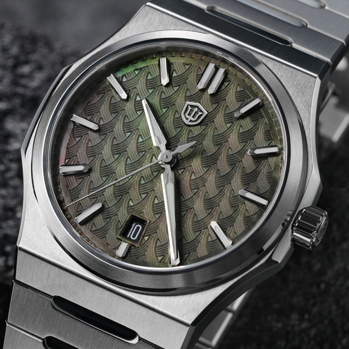 WDC WDC0001 Premier Miyota 9015 Automatic Watch - Forest MOP Dial