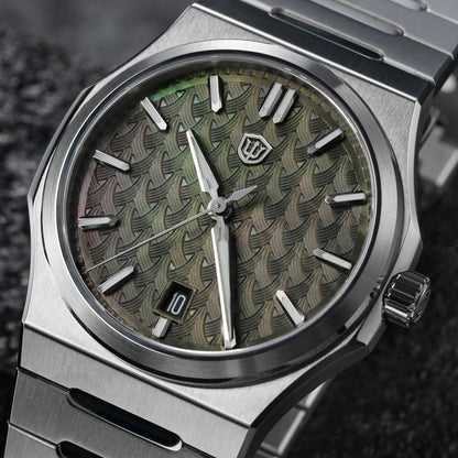 WDC WDC0001 Premier Miyota 9015 Automatic Watch - Forest MOP Dial