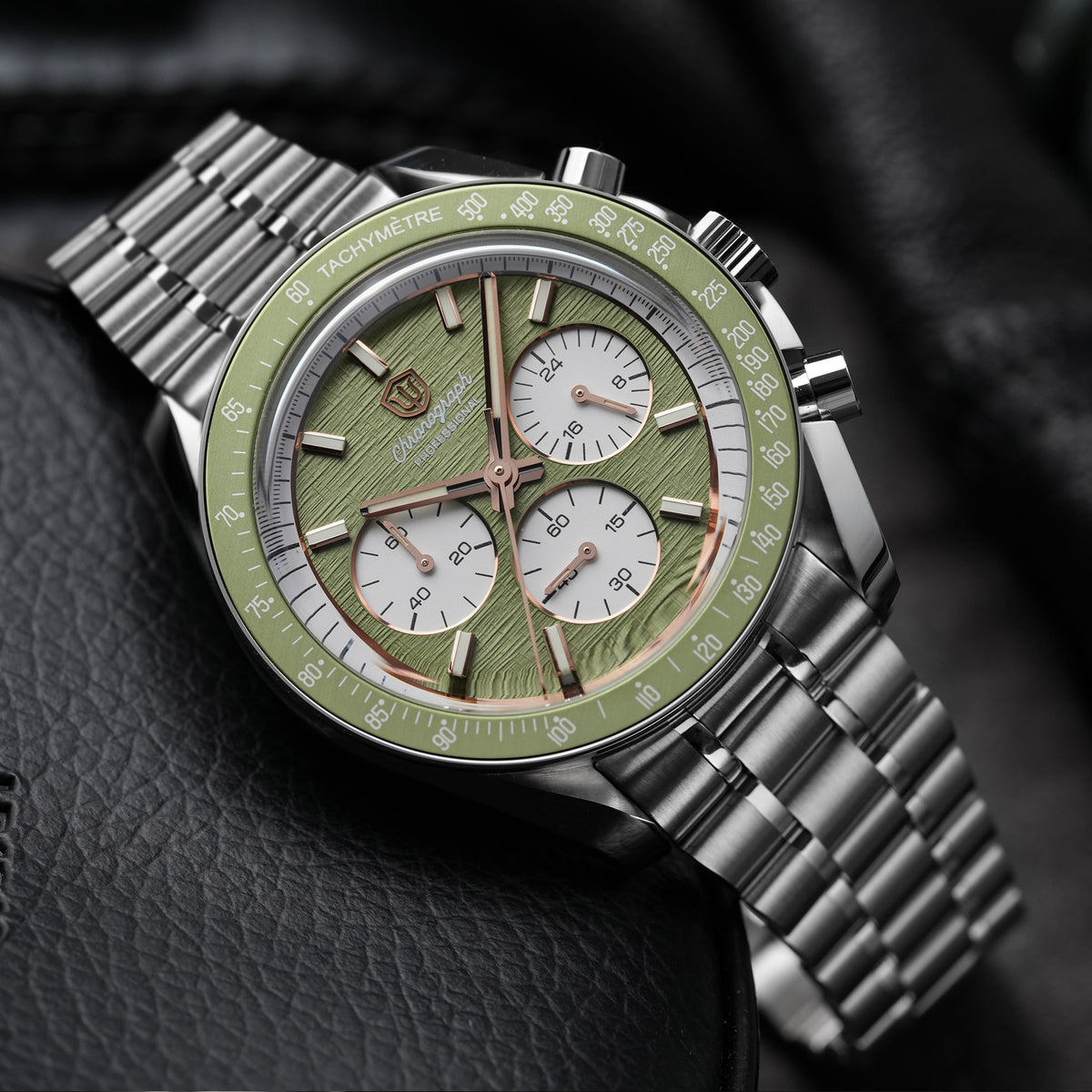 Watchdives WD1864 CAMBRIC 42mm VK63 Chronograph Watch