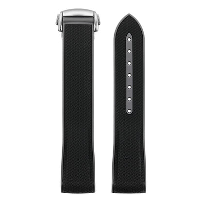 Interface Soft Silicone Watch Strap Stainless Steel Buckle