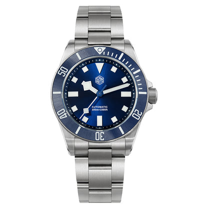 San Martin Titanium 39mm Sunray Dial Dive Watch SN0121T