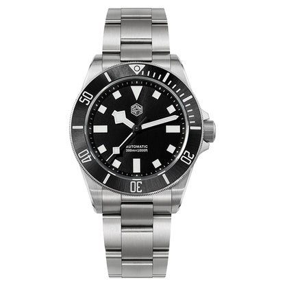 San Martin Titanium 39mm Sunray Dial Dive Watch SN0121T