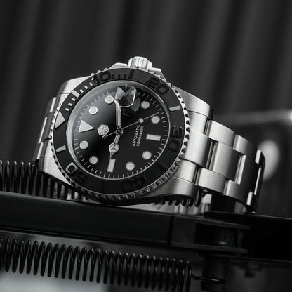 San Martin 40mm Exclusive Bezel Upgrade Sub Diver ST2130 Watch SN017FW- Limited Edition