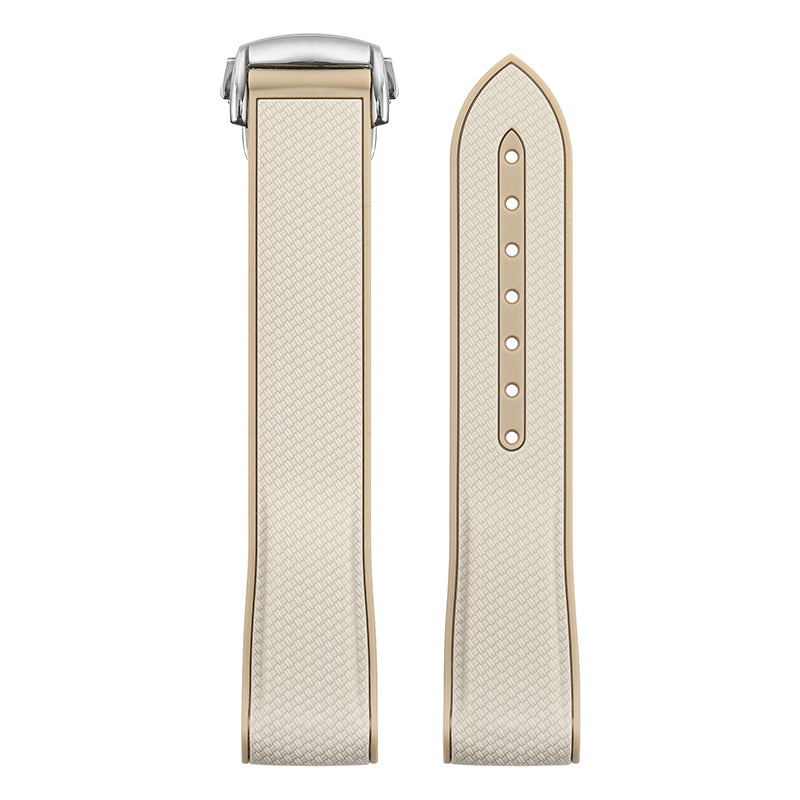 Interface Soft Silicone Watch Strap Stainless Steel Buckle