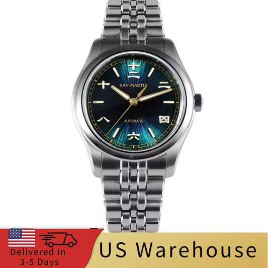 ★US Warehouse★San Martin 39mm MIYOTA 90S5 Automatic Mechanical Watch SN0144