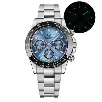 Watchdives WD16500 38mm VK63 Chronograph Watch V2