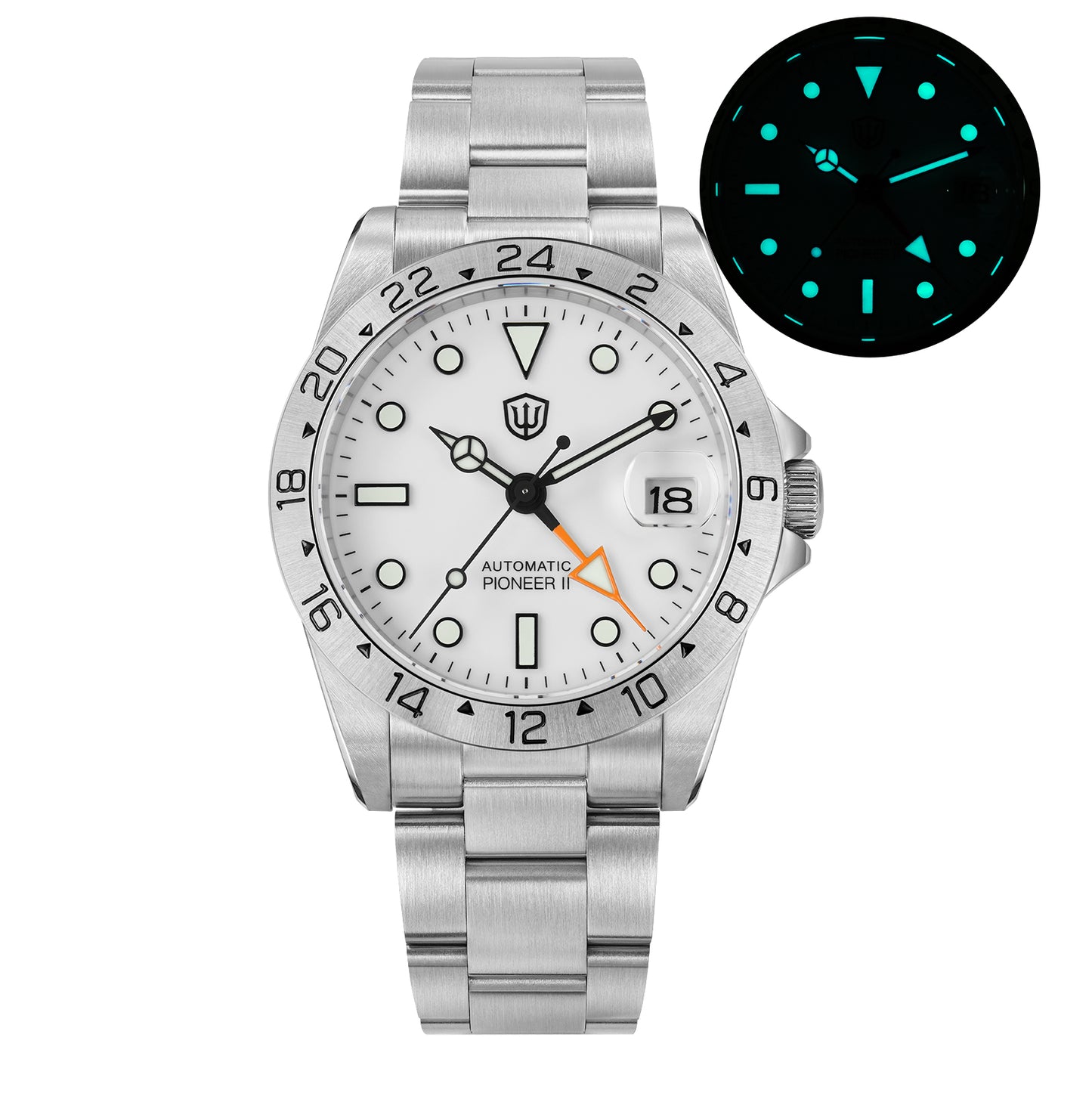 Watchdives WD16570B 38mm 6460 GMT Watch V2