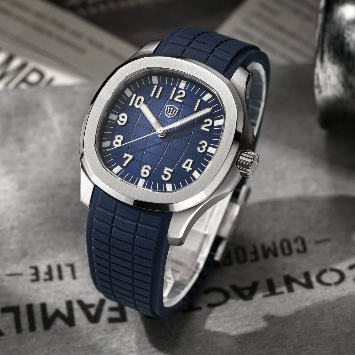 Watchdives WD008 38mm VH31 Slim Sport Watch
