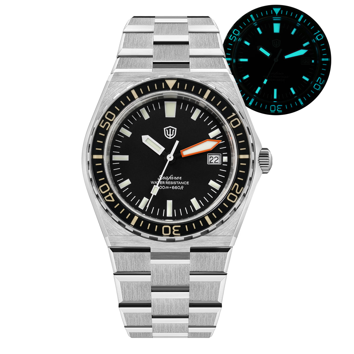 Watchdives Premier WD0017C VH31/Ronda 515 Diver Watch