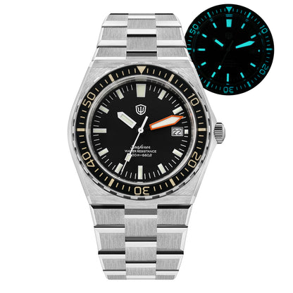 Watchdives Premier WD0017C VH31/Ronda 515 Diver Watch