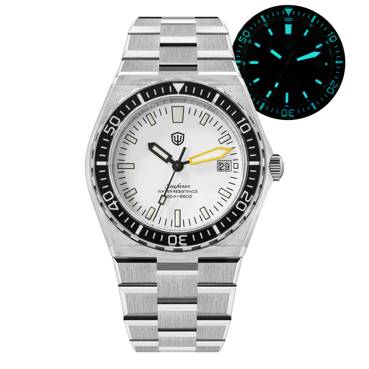 Watchdives Premier WD0017C VH31/Ronda 515 Diver Watch
