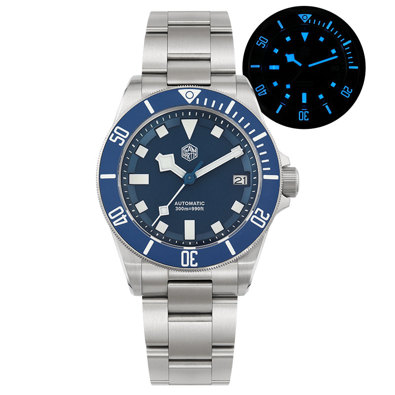 Watchdives x San Martin Titanium 39mm Dive Watch SN0121T