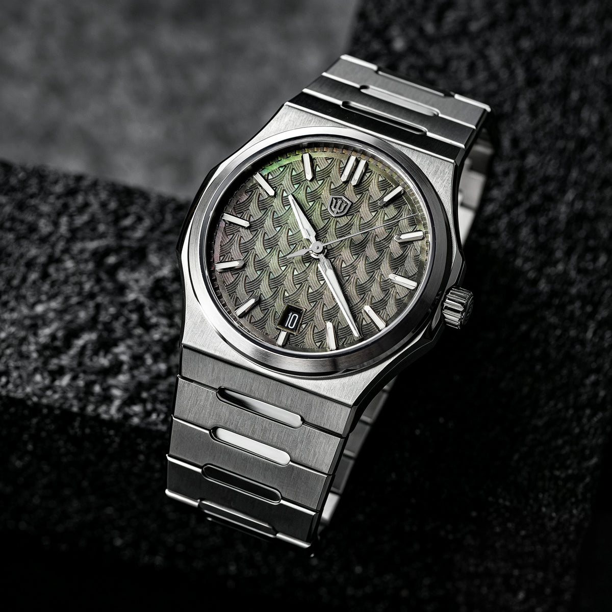 WDC WDC0001 Premier Miyota 9015 Automatic Watch - Forest MOP Dial