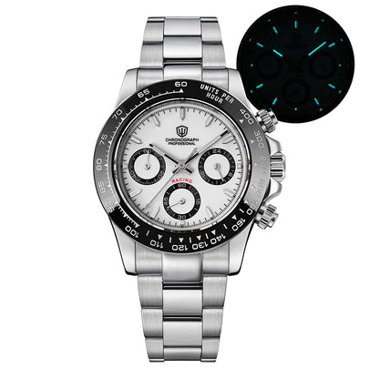 Watchdives WD16500 38mm VK63 Chronograph Watch V2