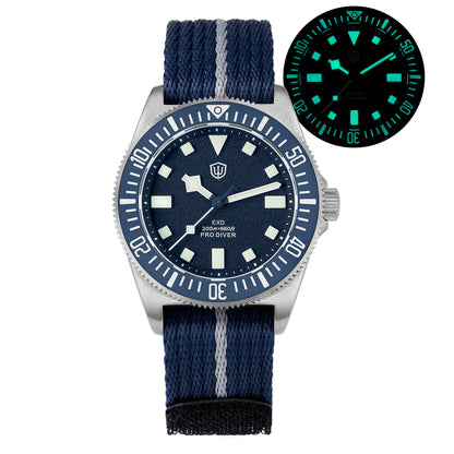 Watchdives 38mm EXD Titanium Diver Watch