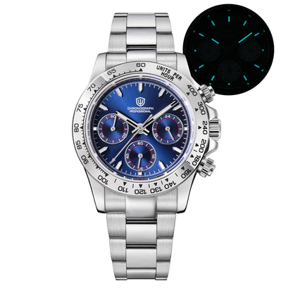 Watchdives WD16500 38mm VK63 Chronograph Watch V2
