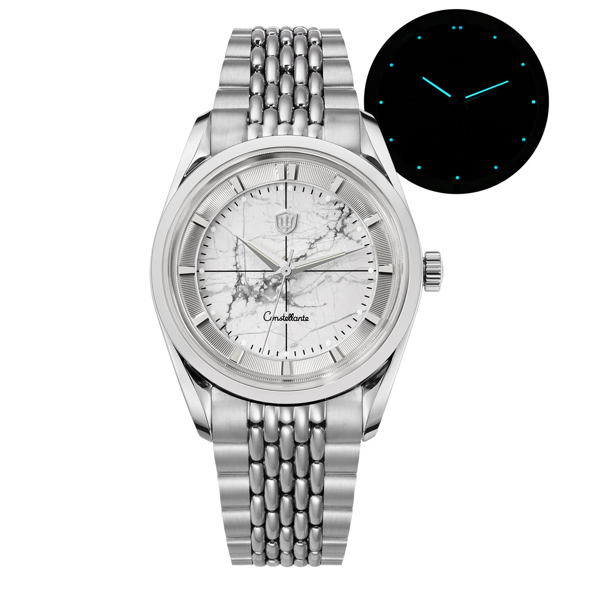 Watchdives WD1954 Arctic Classic 36mm VH31 Watch
