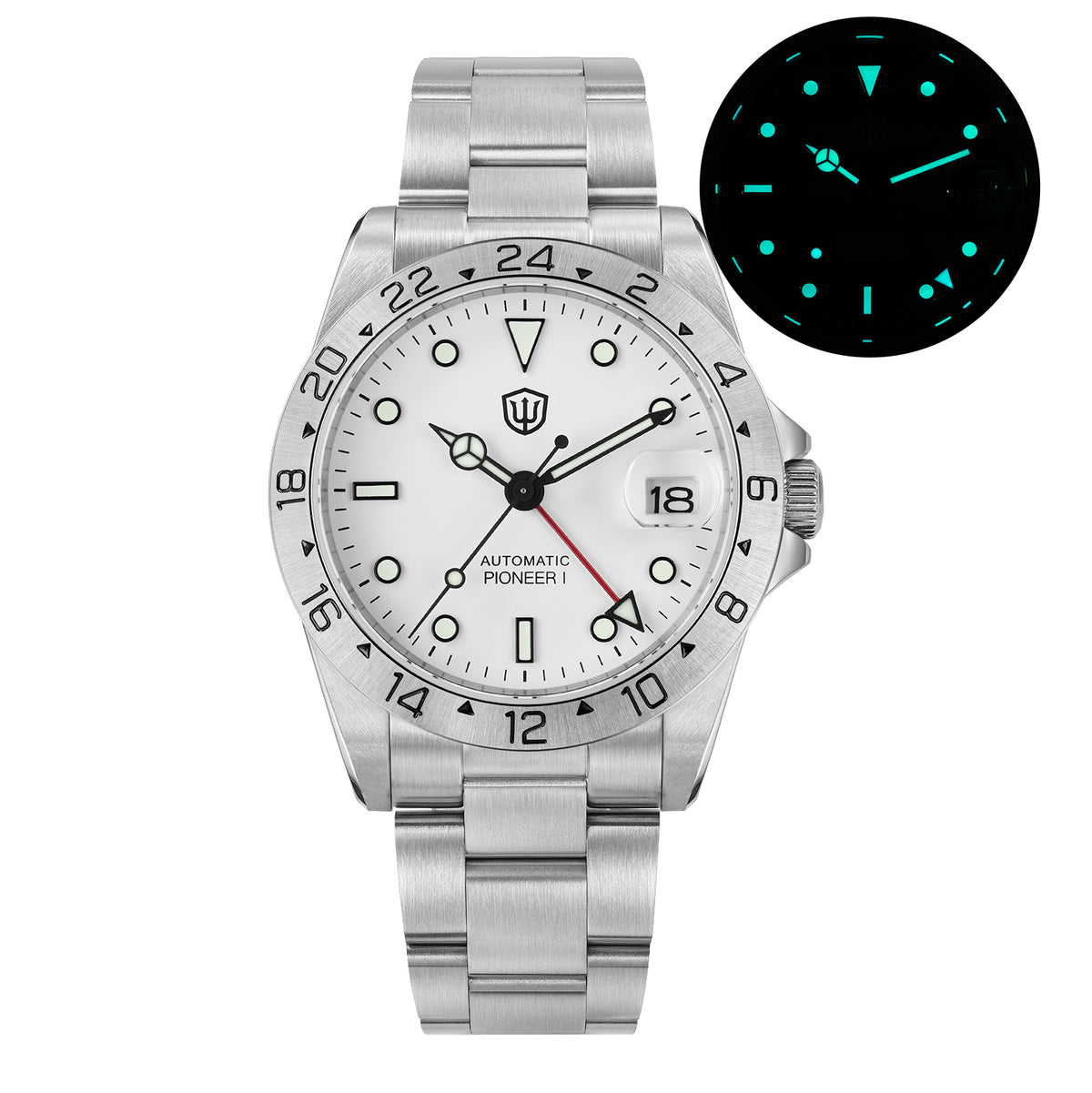 Watchdives WD16570B 38mm 6460 GMT Watch V2
