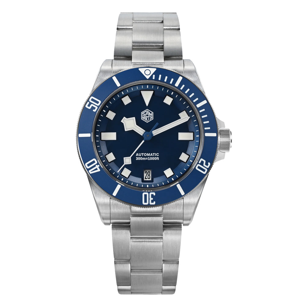 Watchdives x San Martin Classic 39mm Automatic Dive Watch SN0121G