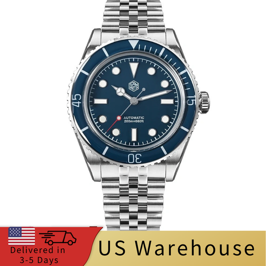★US Warehouse★San Martin 40mm Men Dive Watch SN0133