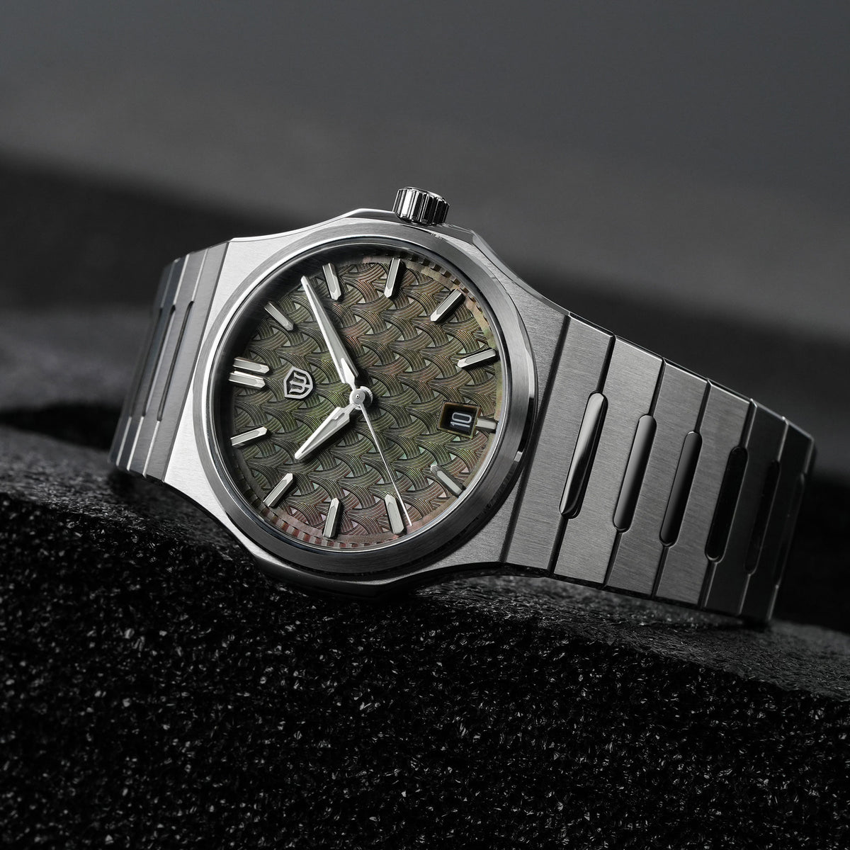 WDC WDC0001 Premier Miyota 9015 Automatic Watch - Forest MOP Dial