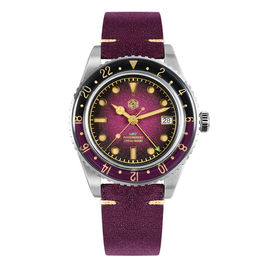 San Martin 40mm Retro NH34 GMT Watch SN0134