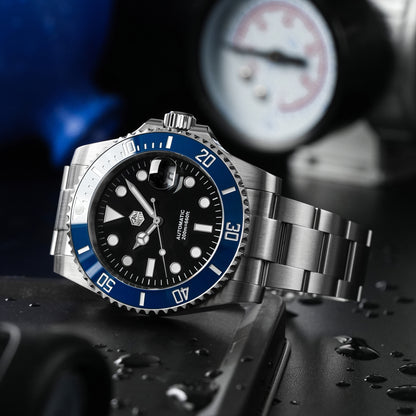 San Martin 40mm ST2130 Upgraded Version Sub Diving Watch - SN0017FW