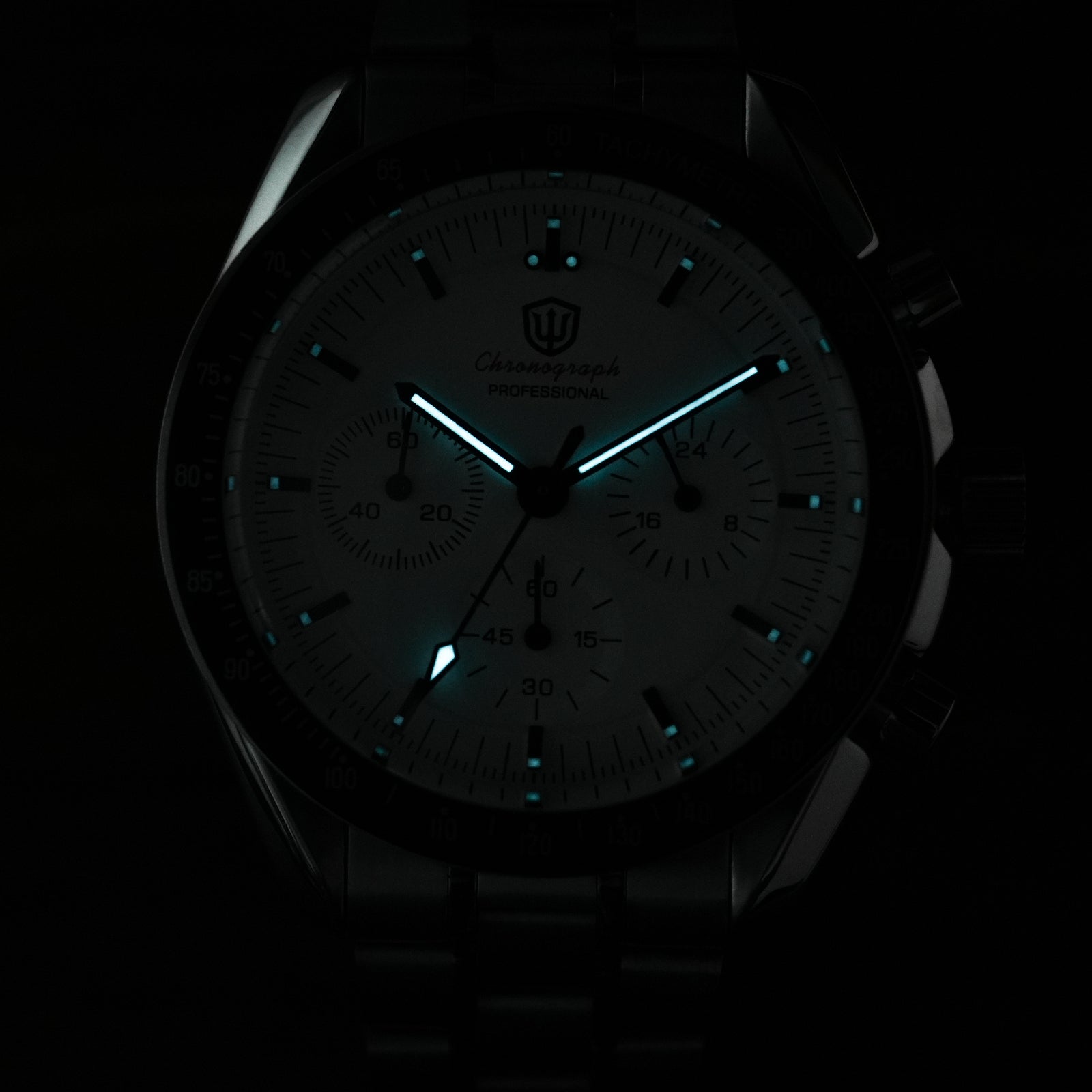 Watchdives 40mm WD1860 VK63 Chronograph Watch – San Martin Watch