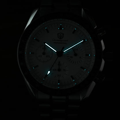Watchdives 40mm WD1860 VK63 Chronograph Watch