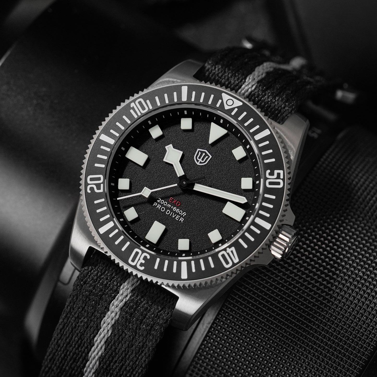Watchdives 38mm EXD Titanium Diver Watch