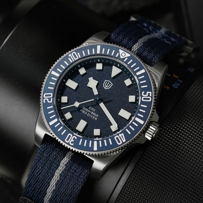 Watchdives 38mm EXD Titanium Diver Watch