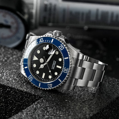 San Martin 40mm ST2130 Upgraded Version Sub Diving Watch - SN0017FW