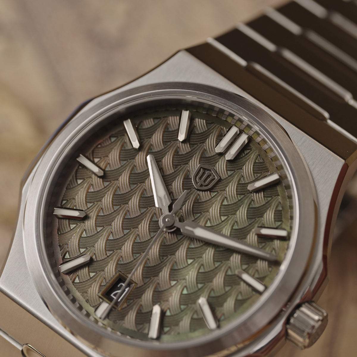 WDC WDC0001 Premier Miyota 9015 Automatic Watch - Forest MOP Dial