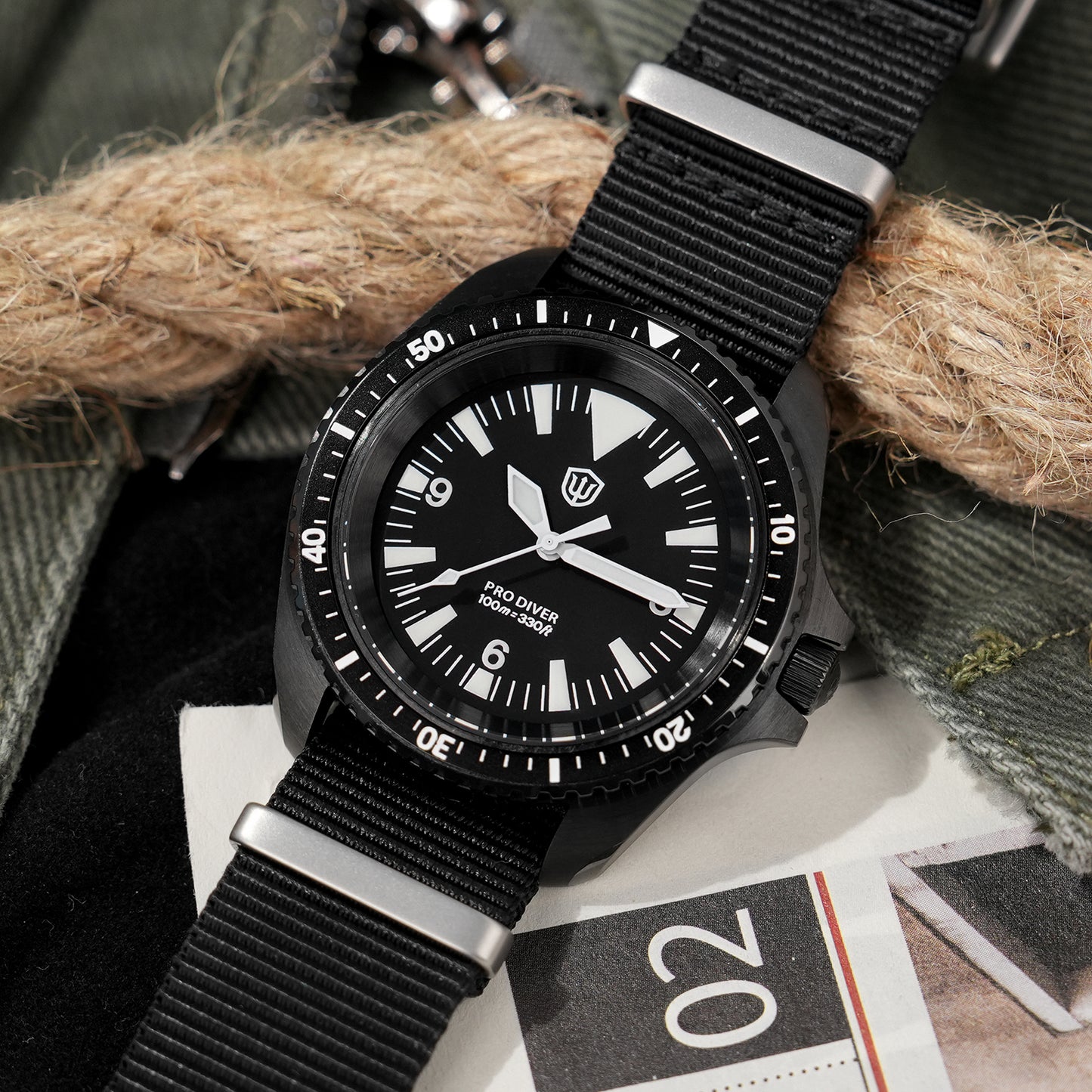Watchdives WD1980 VH31 Military Diver Watch V3
