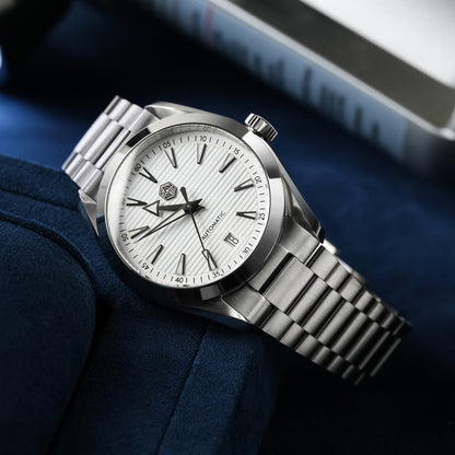 Watchdives x San Martin 38mm Upgraded ST2130 Chronometer Automatic Watch SN0113CW