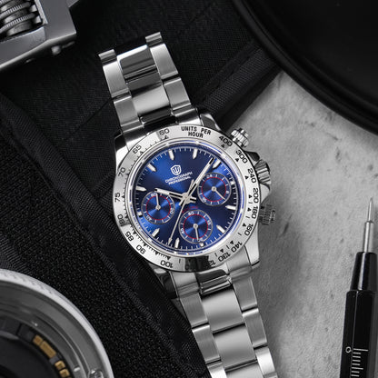 Watchdives WD16500 38mm VK63 Chronograph Watch V2