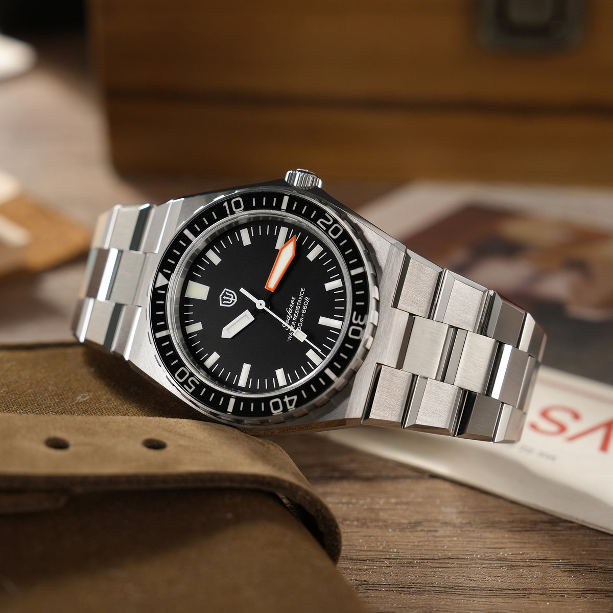 Watchdives Premier WD0017C VH31/Ronda 515 Diver Watch