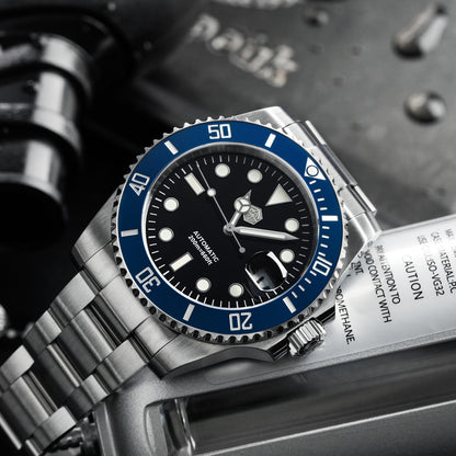 San Martin 40mm ST2130 Upgraded Version Sub Diving Watch - SN0017FW