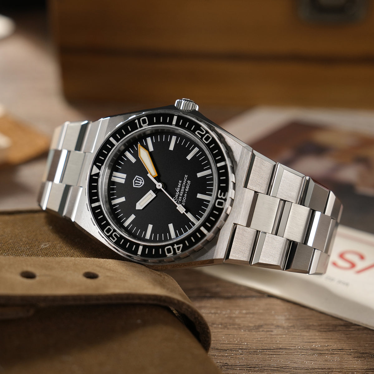 Watchdives Premier WD0017C VH31/Ronda 515 Diver Watch