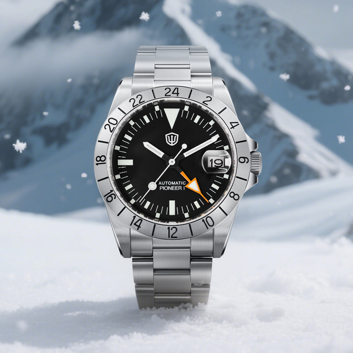 Watchdives WD16570B 38mm 6460 GMT Watch V2