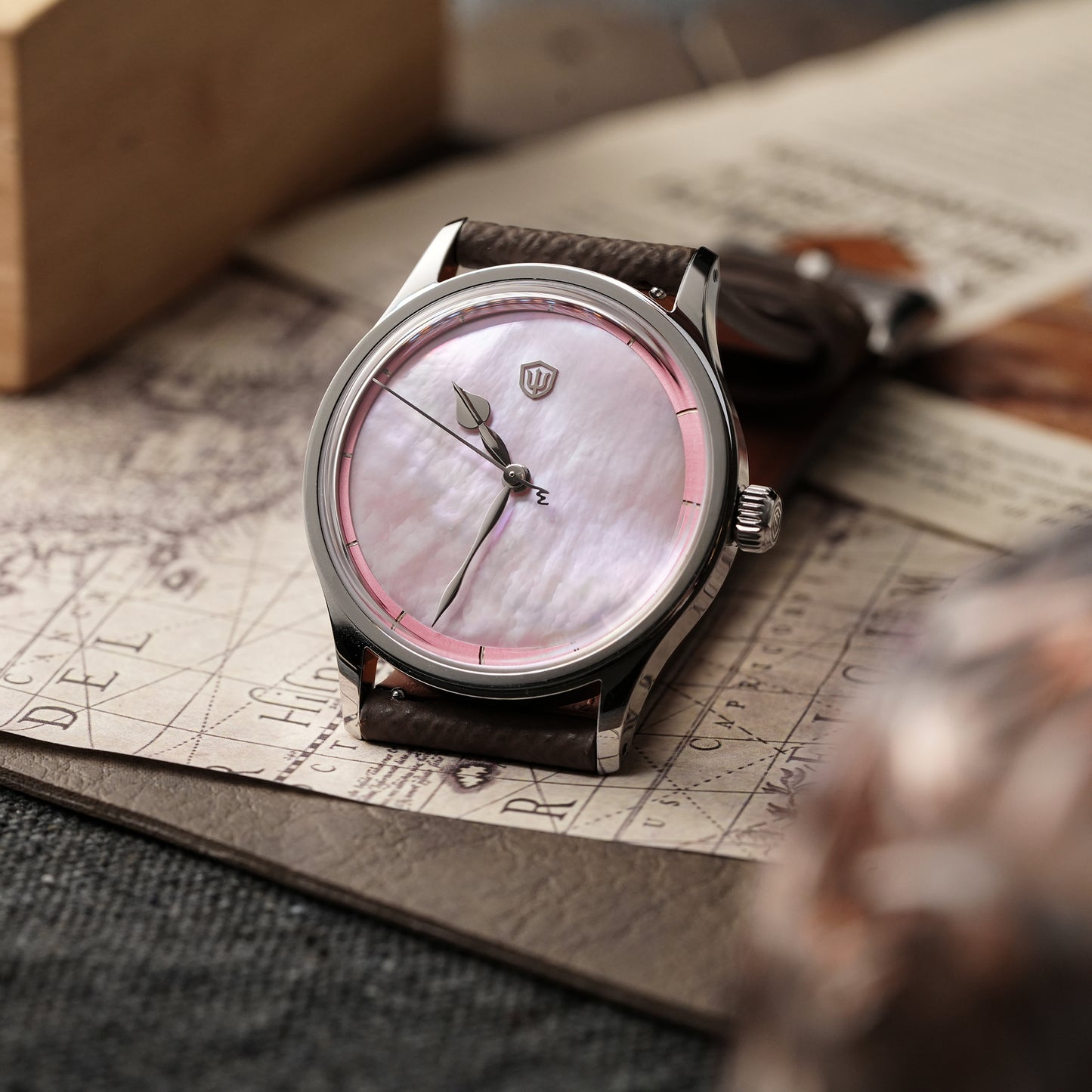 WDC Premier WD2008 36.5mm VH31 Dress Watch