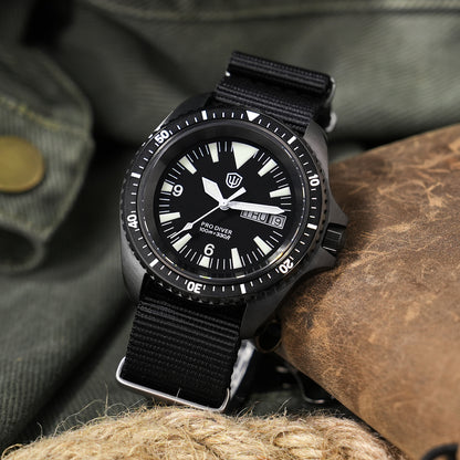 Watchdives WD1980 VH31 Military Diver Watch V3