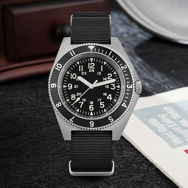 Watchdives WD1972 VH31 Military Dive Watch V2