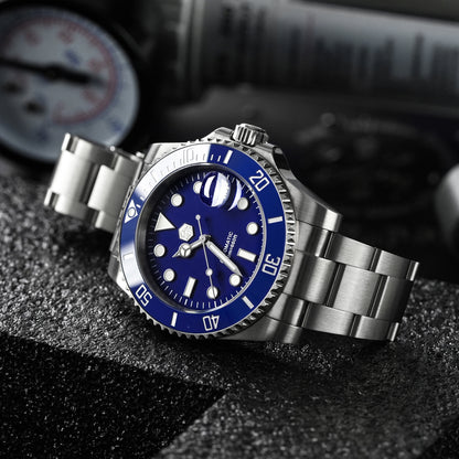 San Martin 40mm ST2130 Upgraded Version Sub Diving Watch - SN0017FW