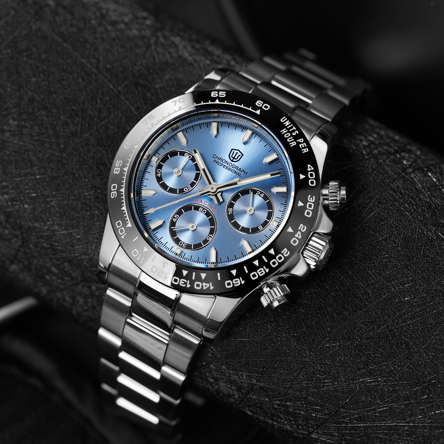 Watchdives WD16500 38mm VK63 Chronograph Watch V2
