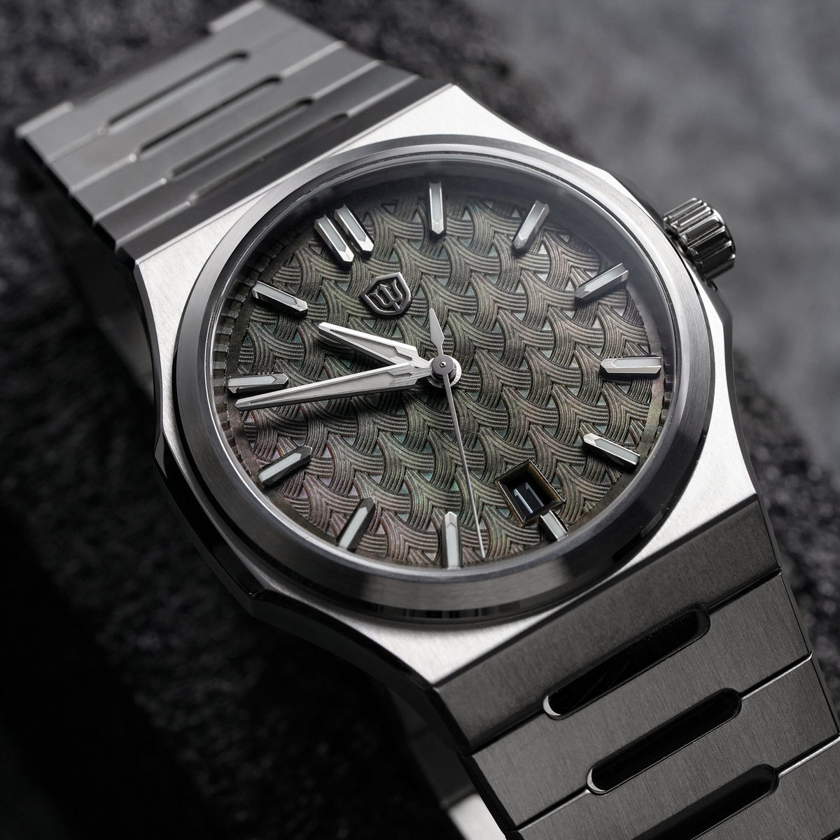 WDC WDC0001 Premier Miyota 9015 Automatic Watch - Forest MOP Dial